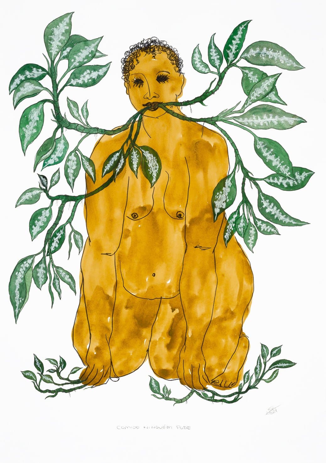 Comigo ninguém pode (da série Senhora das Plantas)